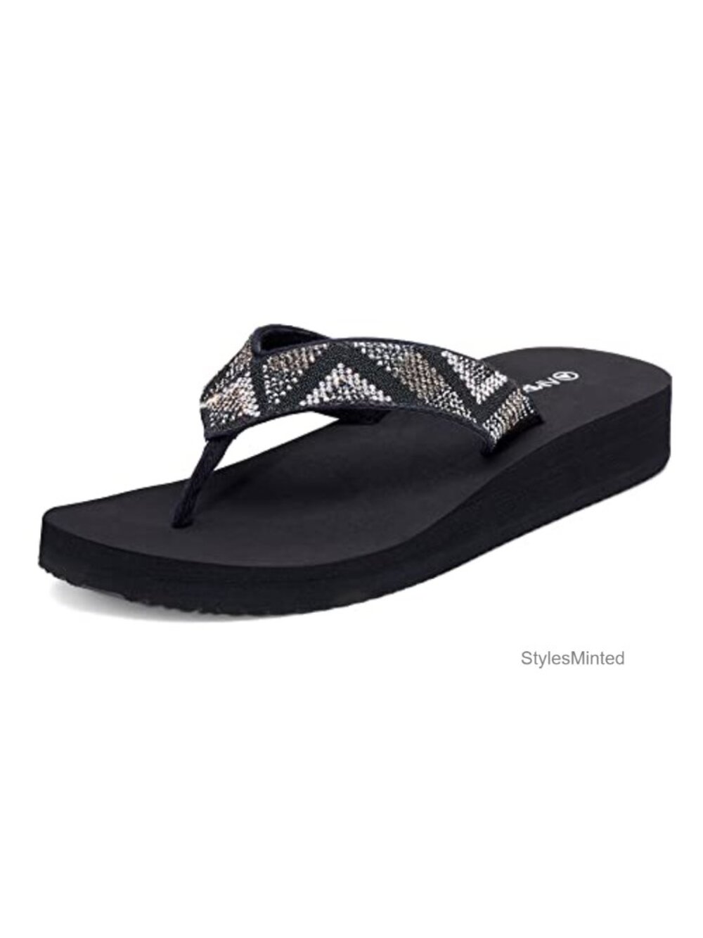 Women's Arch Support Flip Flops Comfortable Casual Summer Beach Thong Sandals
